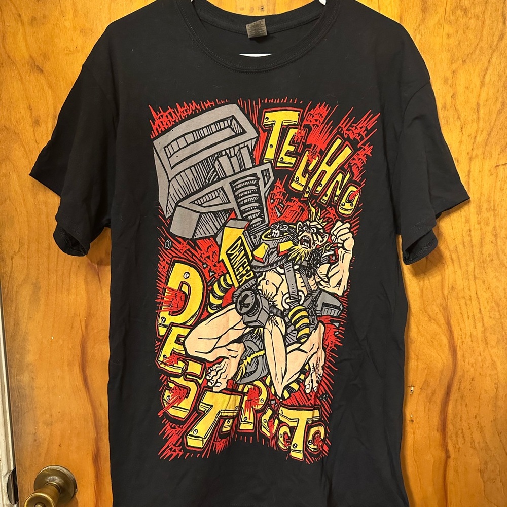 Black GWAR Techno Destructor T Shirt